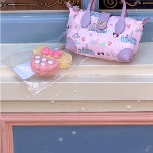 Stoney Clover Lane Disneyland print Pouchette 01 Crossbody Bags